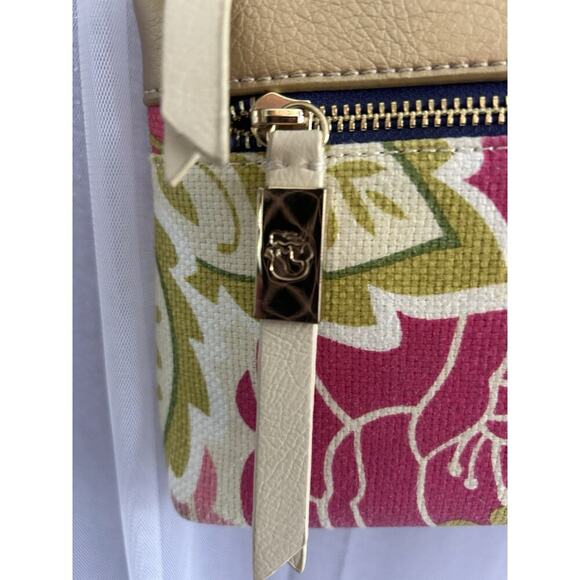 Spartina 449 Carson Cottage East West Hipster Purse Vacation Flowers Small Bag - Picture 10 of 14